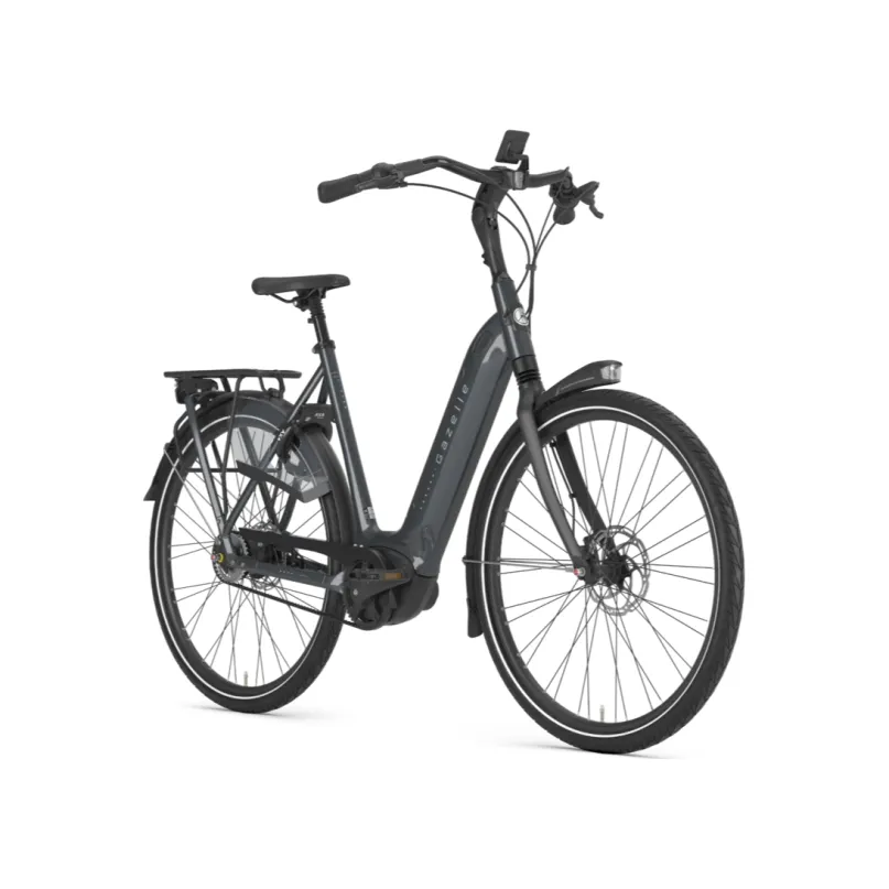 Arroyo C5 HMB Elite Belt E-Bike City Bike Tiefeinsteiger 28" grau