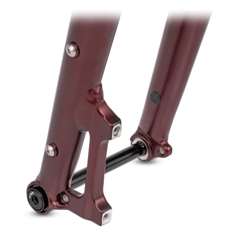 Beyond AL Frame Fork Set 28" Fahrradrahmen & Gabel rot