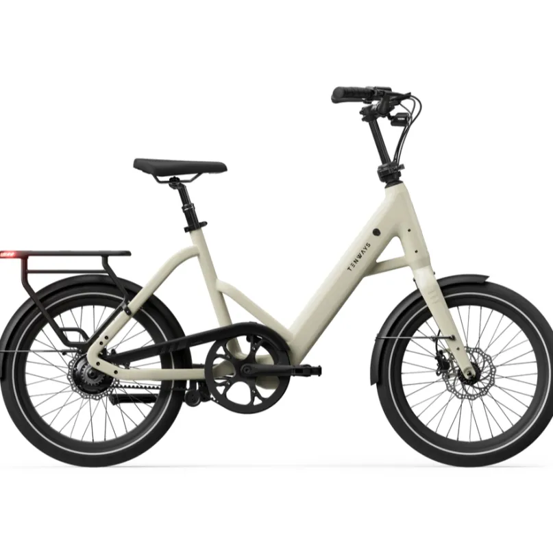 CGO Compact E-Bike Kompaktrad 20" beige