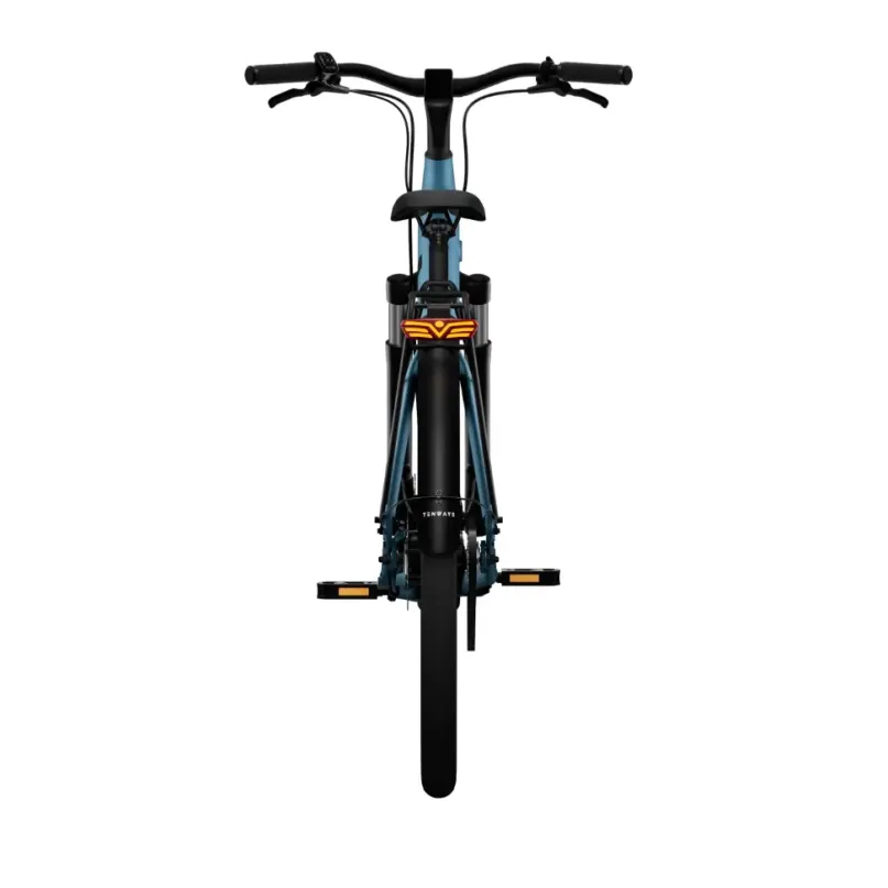 CGO 800 S E-Bike City Bike Tiefeinsteiger 28" blau