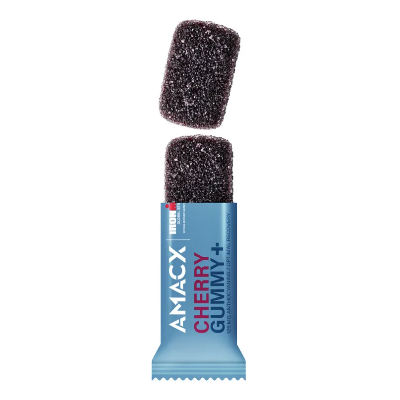 Cherry Gummy+ Energieriegel Box 12 x 30 g