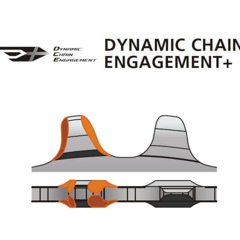 Deore CN-M6100 12-fach Fahrradkette inkl. Kettenschloss