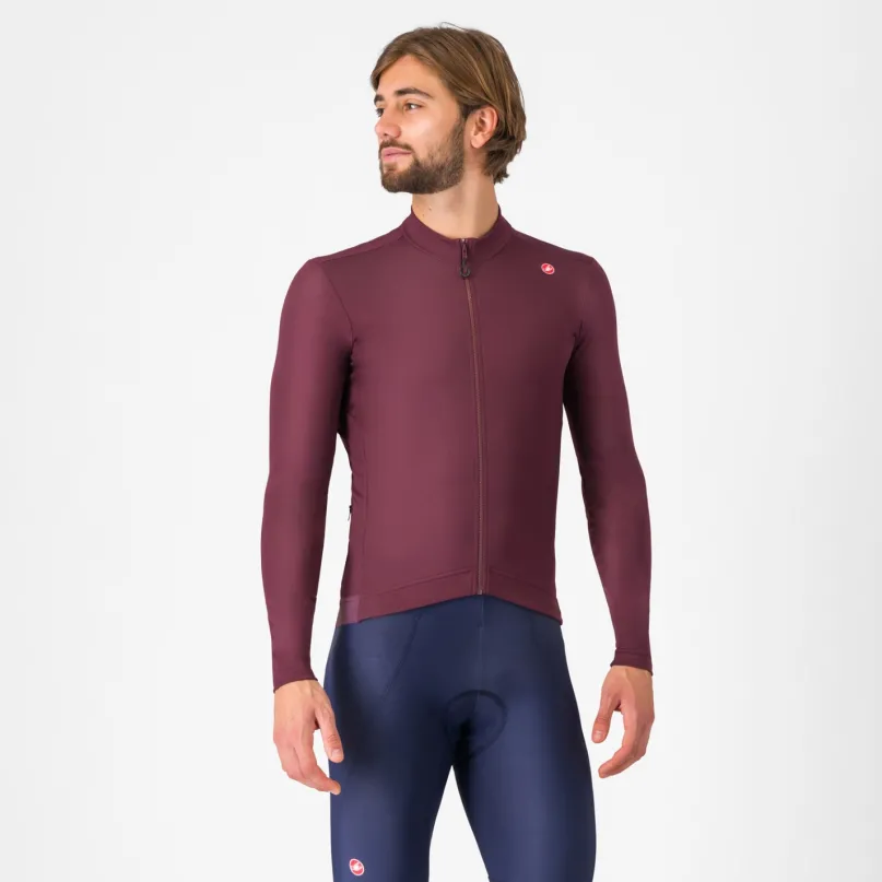 Espresso Thermal Radtrikot langarm Herren