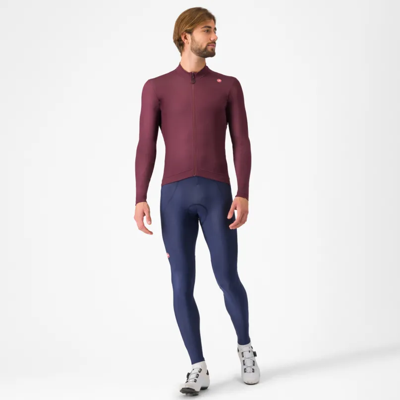 Espresso Thermal Radtrikot langarm Herren