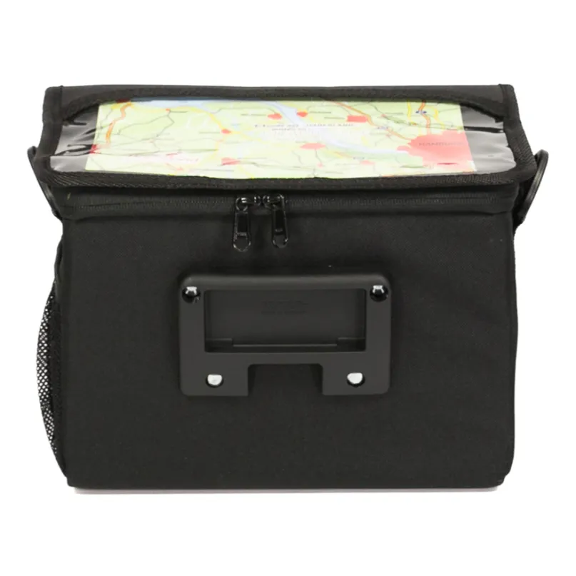 Exclusive Fahrrad-Lenkertasche inkl. Klickfix-AdapterSchwarz