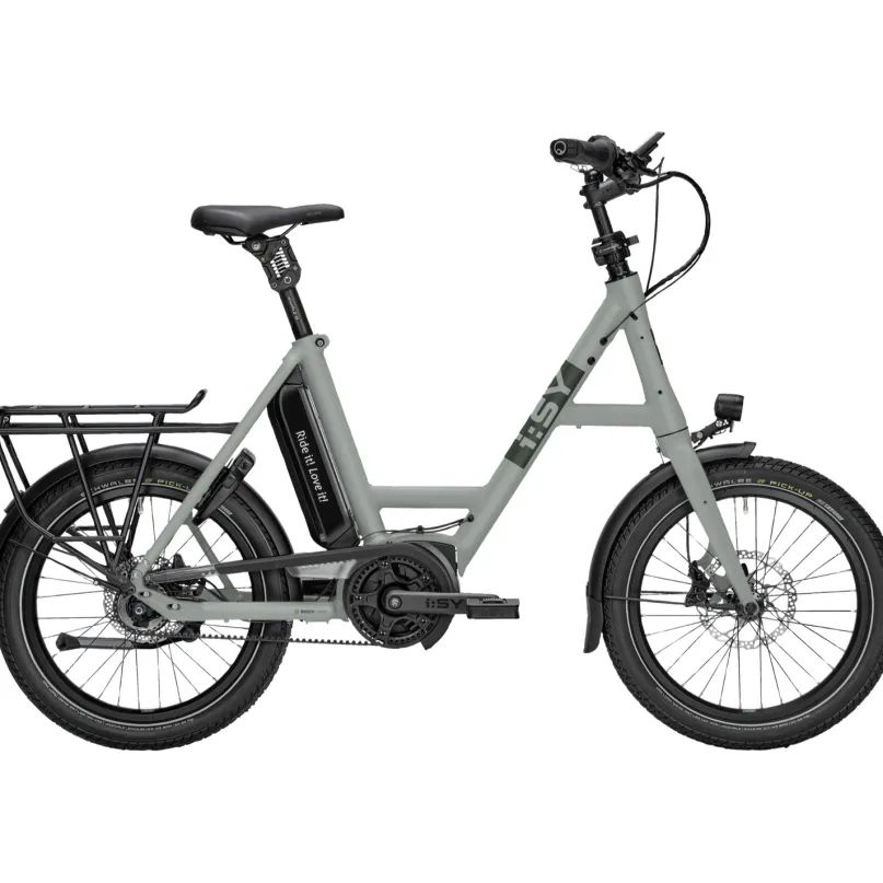 E5 ZR F E-Bike Kompaktrad 20" grau
