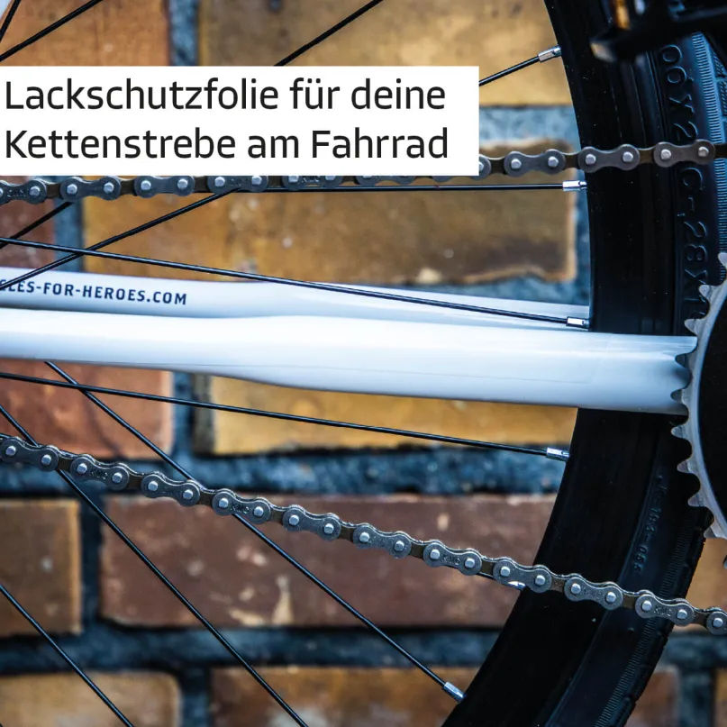 Fahrrad-Schutzaufkleber Set Mini transparent