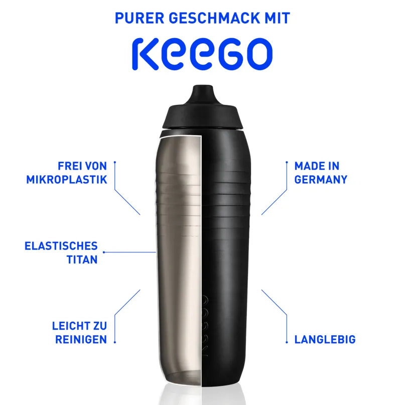 Fahrrad Trinkflasche 500 ml grün