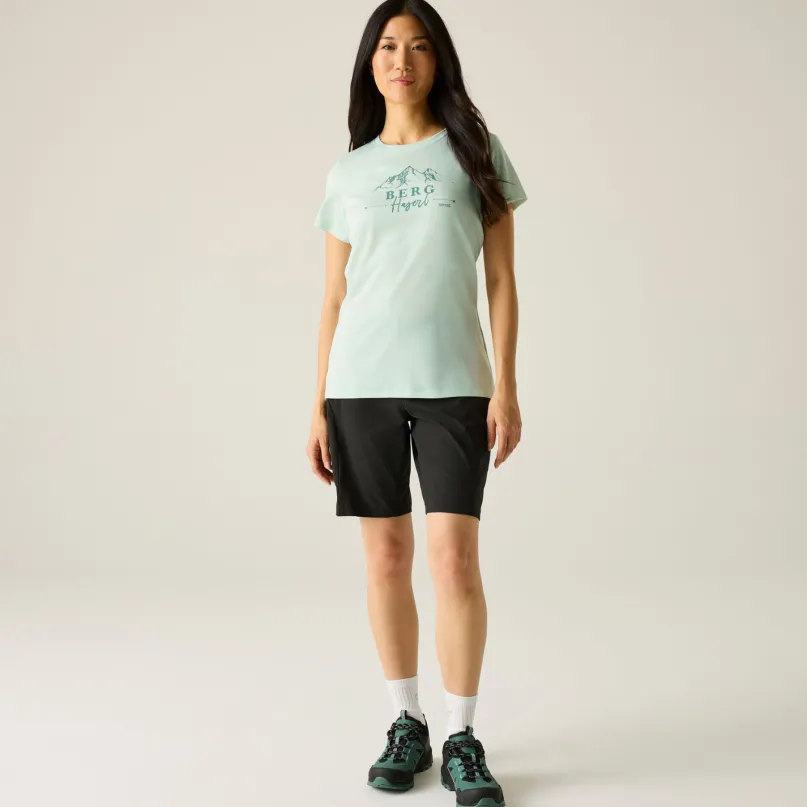 Fingal Slogan Radshirt kurzarm Damen