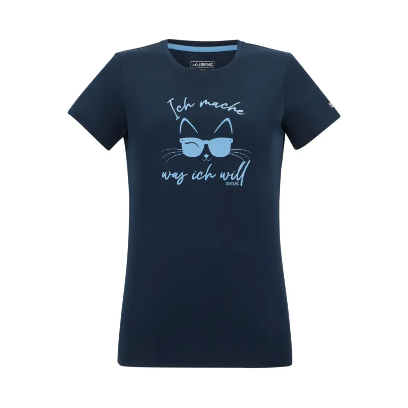 Fingal Slogan Radshirt kurzarm Damen