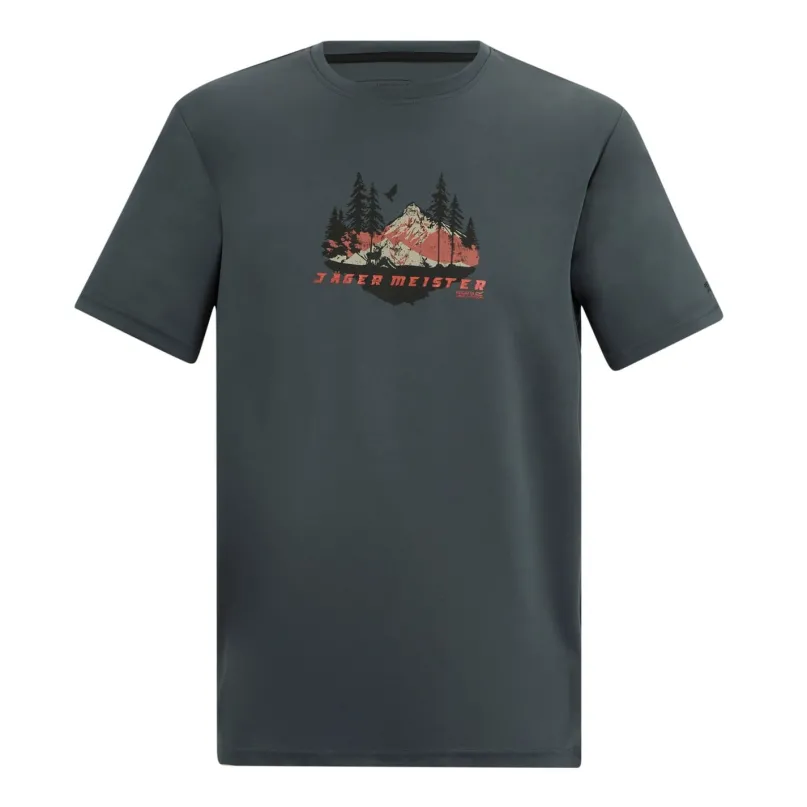 Fingal Slogan Shirt kurzarm Herren