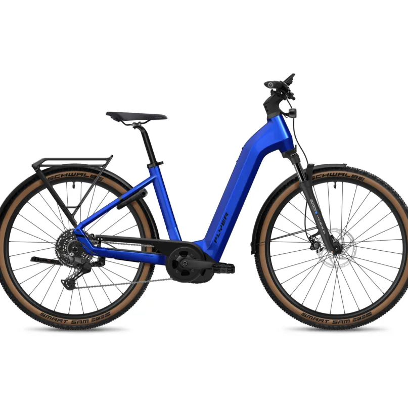 Gotour 5.12 CX SUV E-Bike Trekkingrad Tiefeinsteiger 29" blau