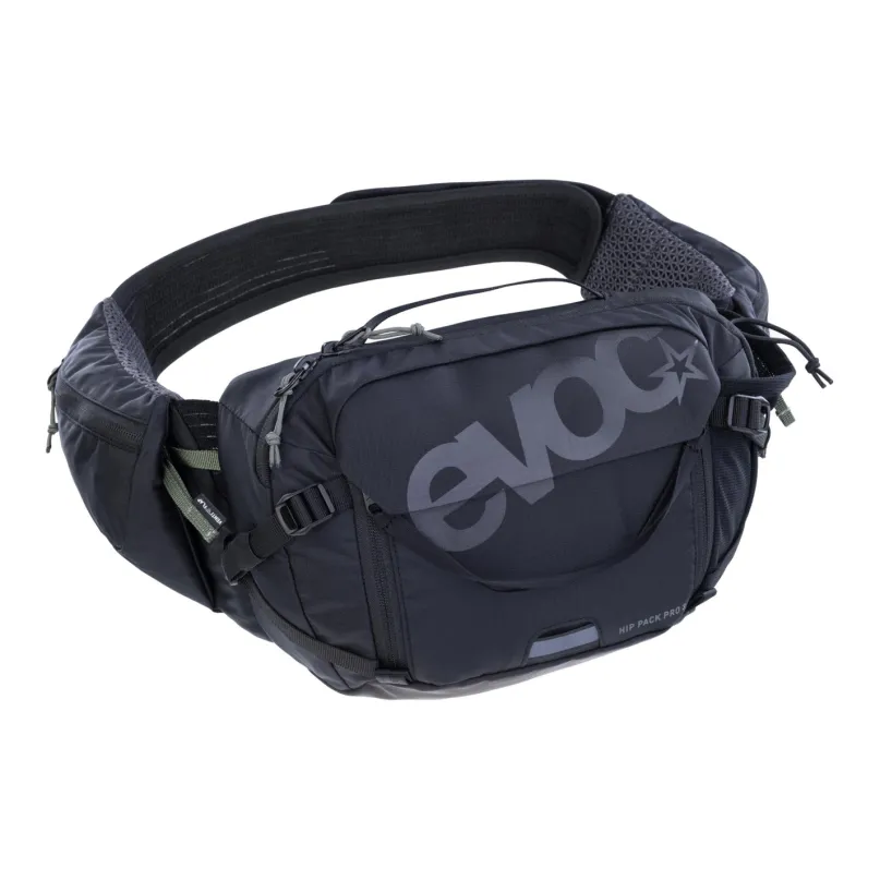 Hip Pack Pro 3 Gürteltasche Fahrrad schwarz inkl. 1,5 l Trinkblase
