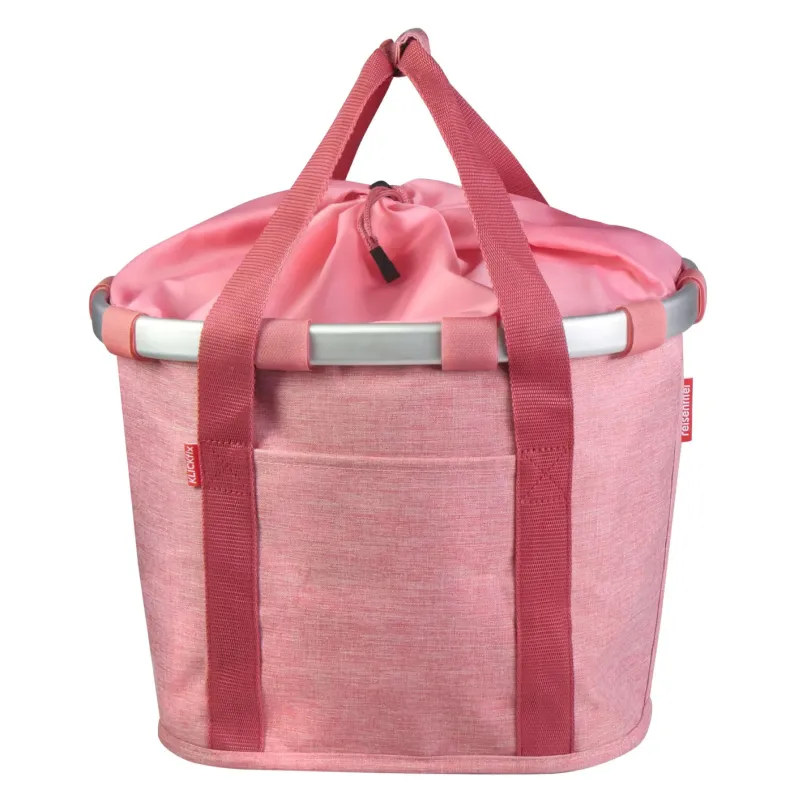 KLICKfix Bikebasket Fahrradkorb vorne twist berry