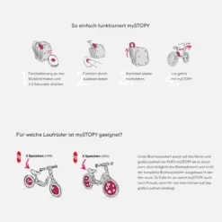 Laufrad-Notbremse Puky LR M