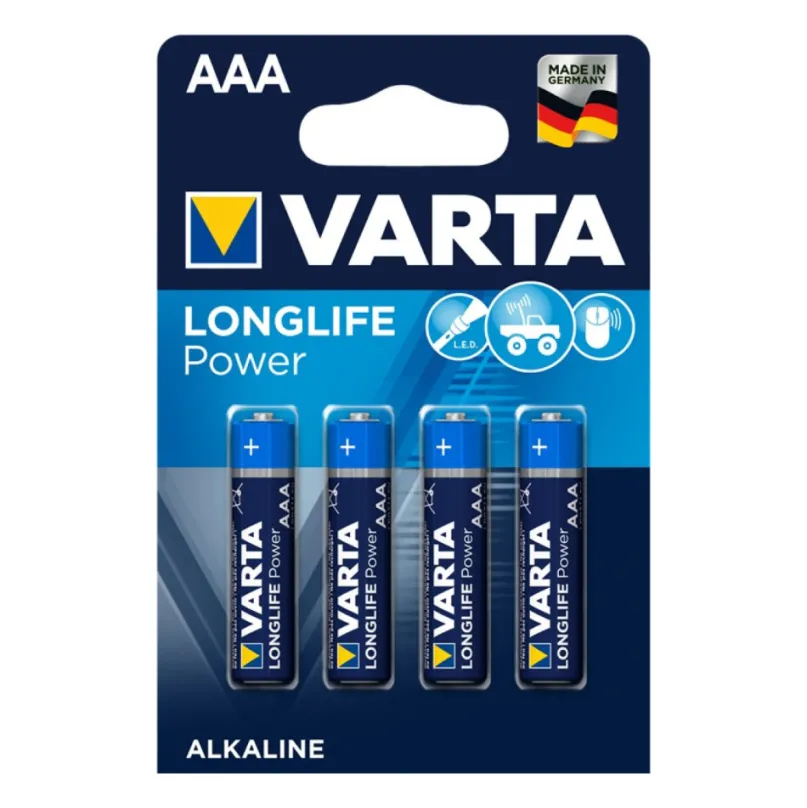 Longlife Power AAA Batterien (4 Stk.)