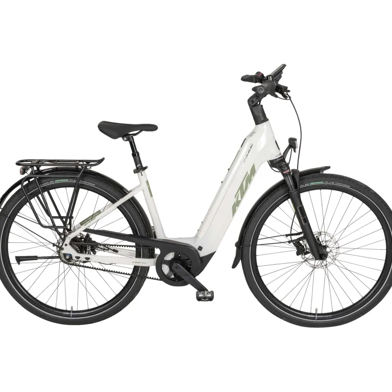 Macina City 800 Belt E-Bike City Bike 28" weiß