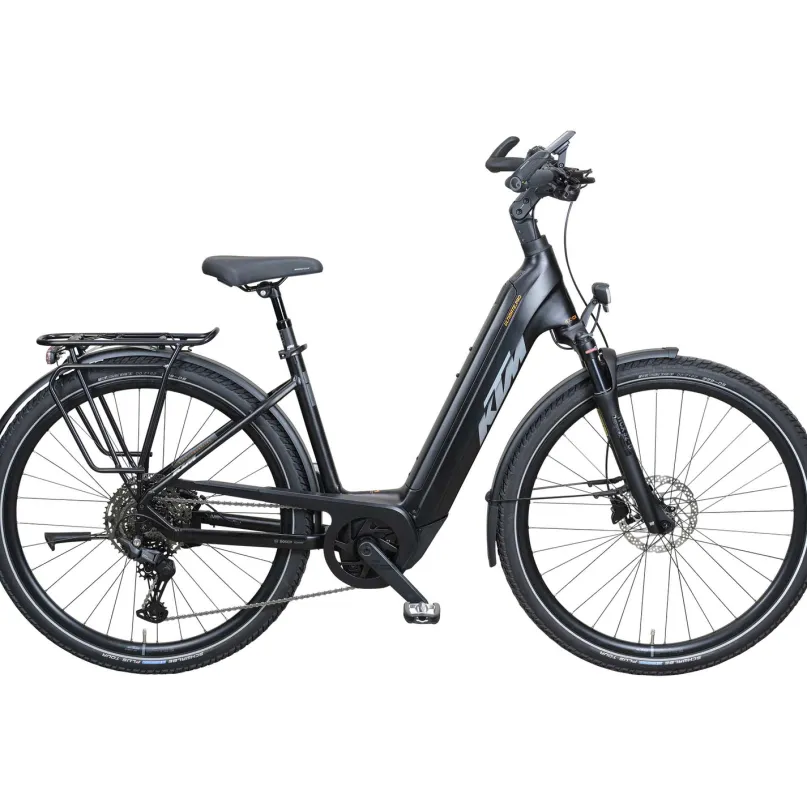 Macina Ultimate Pro 800 E-Bike Trekkingrad Tiefeinsteiger 28" schwarz