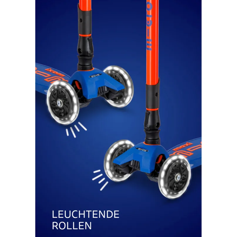 MaxiDeluxe Foldable Neon LED Roller orange