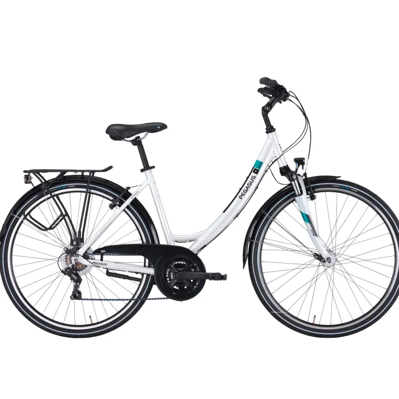 Piazza 21 Trekkingrad Tiefeinsteiger 28" weiß