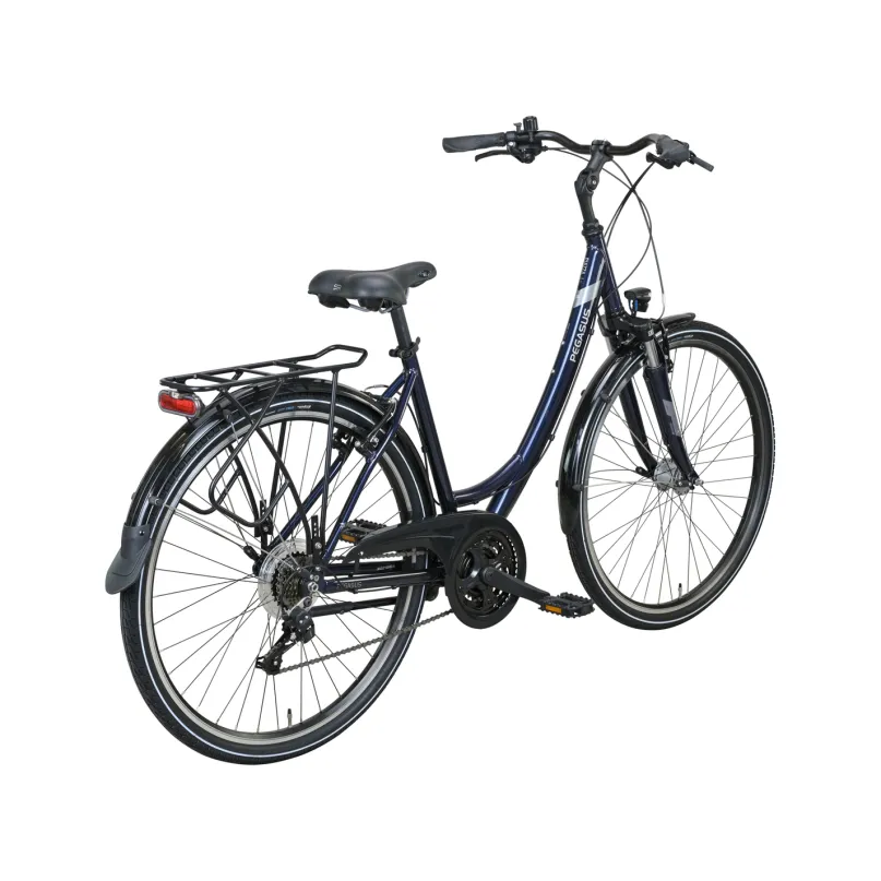 Piazza 21 Trekkingrad Tiefeinsteiger 28" blau