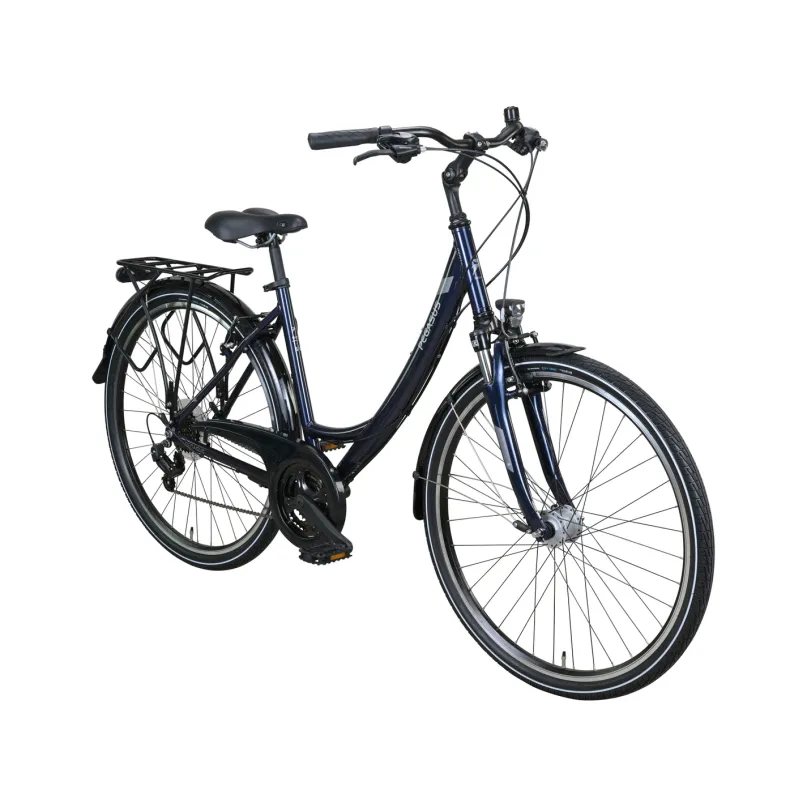 Piazza 21 Trekkingrad Tiefeinsteiger 28" blau