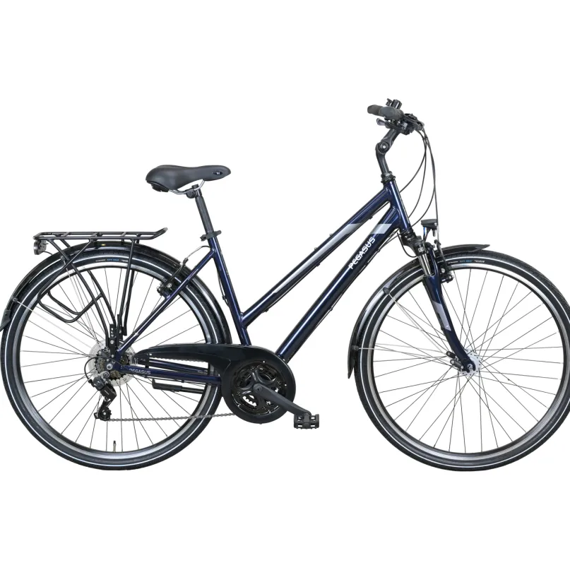 Piazza 21 Trekkingrad Trapez 28" blau