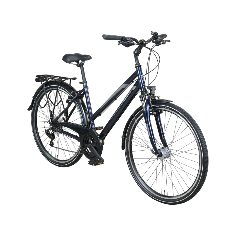 Piazza 21 Trekkingrad Trapez 28" blau