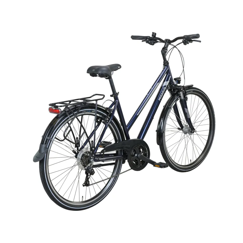 Piazza 21 Trekkingrad Trapez 28" blau