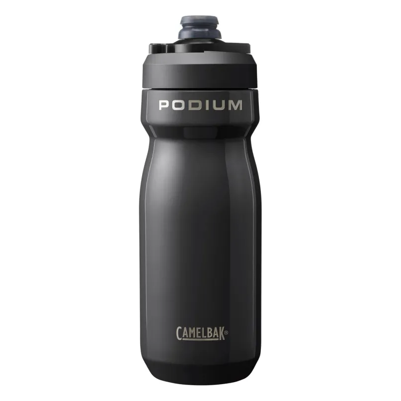 Podium insulated Steel Thermo Radflasche schwarz 530 ml