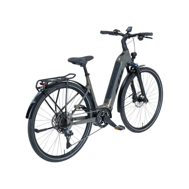 Power Sport SX Plus Di2 E-Bike Trekkingrad Tiefeinsteiger 28" bronze