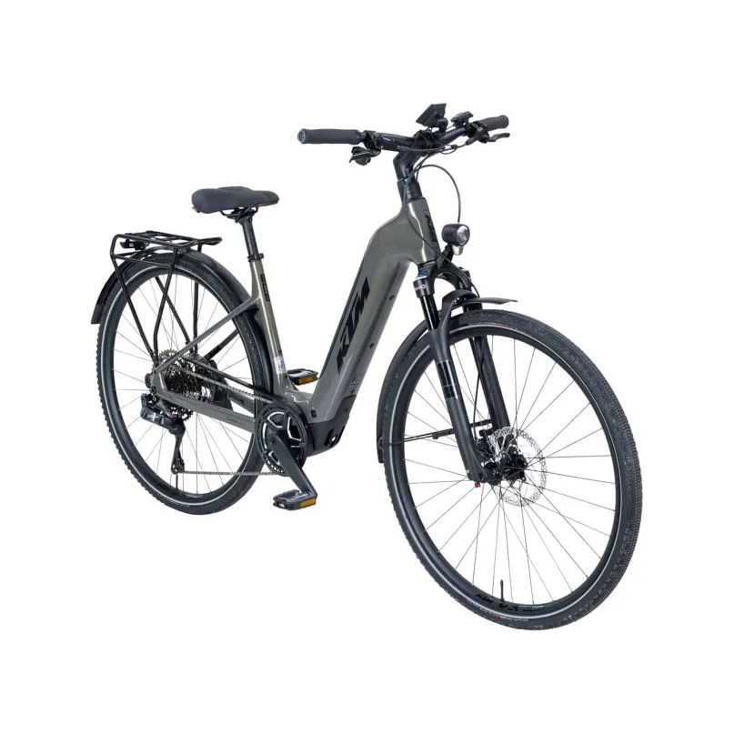 Power Sport SX Plus Di2 E-Bike Trekkingrad Tiefeinsteiger 28" bronze