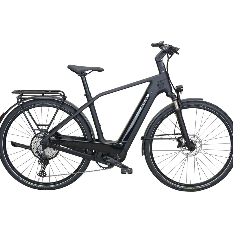 Quadrano Lite 11 Carbon E-Bike City Herren 28" schwarz