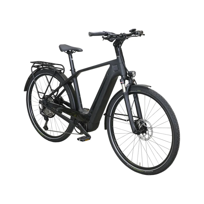 Quadrano Lite 11 Carbon E-Bike City Herren 28" schwarz