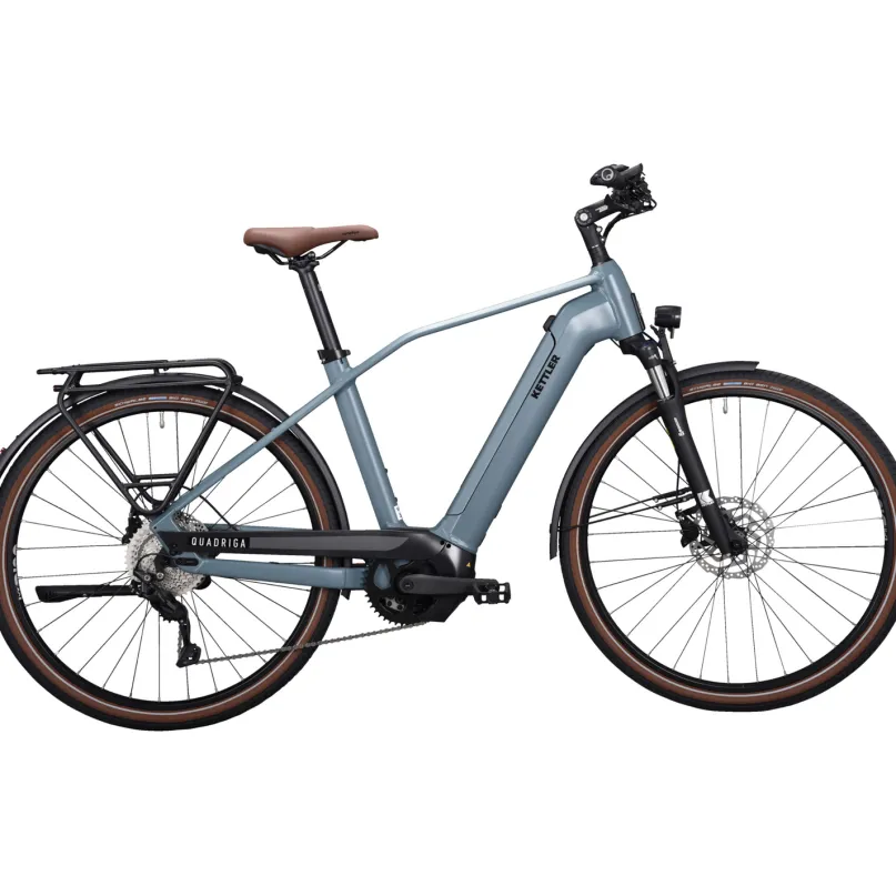 Quadriga CX 10 E-Bike Trekking 28" Herren blau