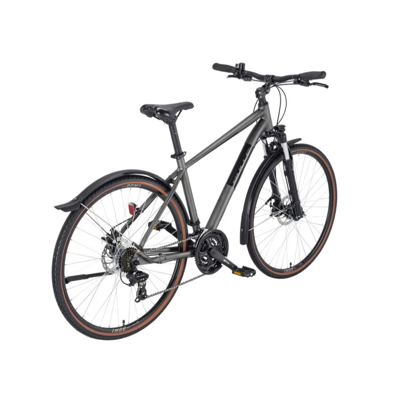 Racer Street Cross Crossbike Herren 28" grau