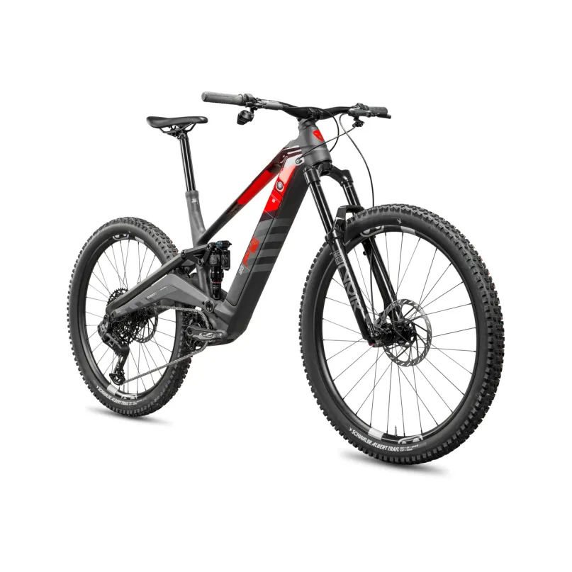 R.EX Pro E-Bike Mountainbike Fully 29"-27,5" rot-sw