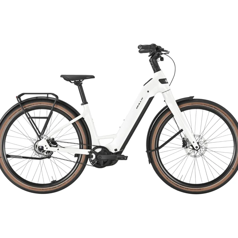 Sturmvogel EVO Belt E-Bike City Bike Tiefeinsteiger 29" weiß