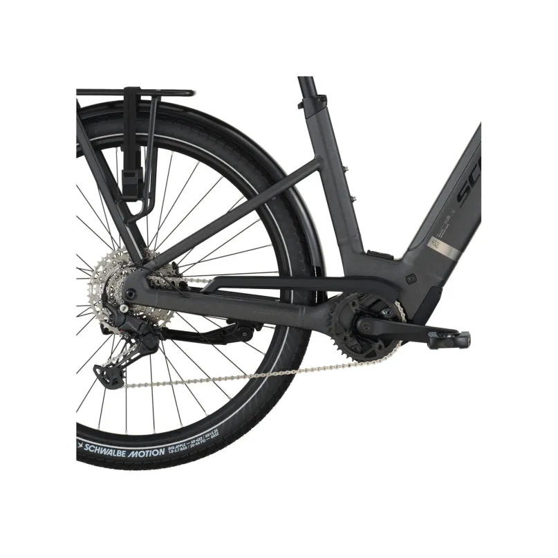 SUB Sport 10 E-Bike Trekkingrad Tiefeinsteiger 29" grau