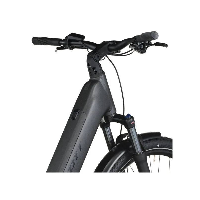 SUB Sport 10 E-Bike Trekkingrad Tiefeinsteiger 29" grau