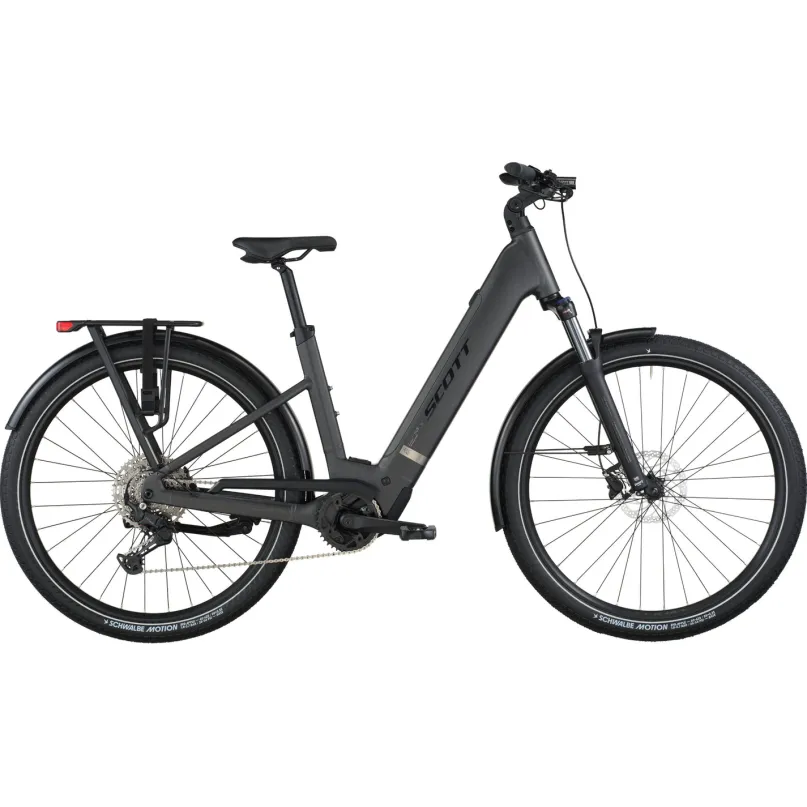 SUB Sport 10 E-Bike Trekkingrad Tiefeinsteiger 29" grau