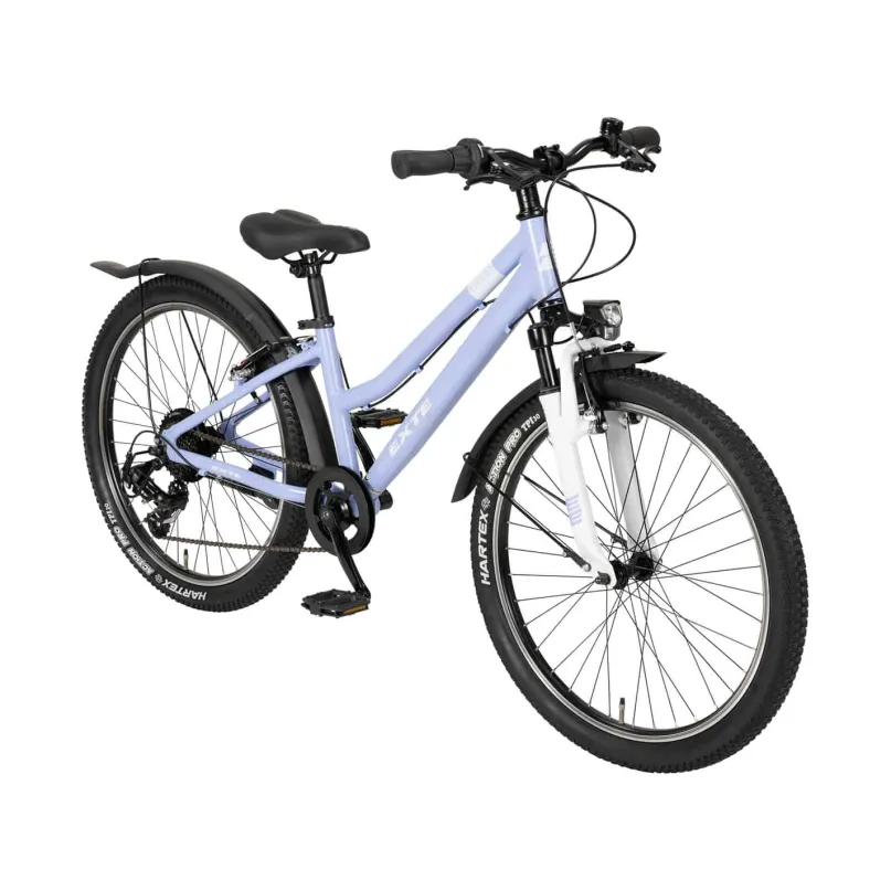 Tornado Jugendfahrrad ATB Tiefeinsteiger 24" lila