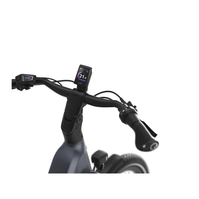 Ultimate C5+ HMB E-Bike City Bike Tiefeinsteiger 28" grau