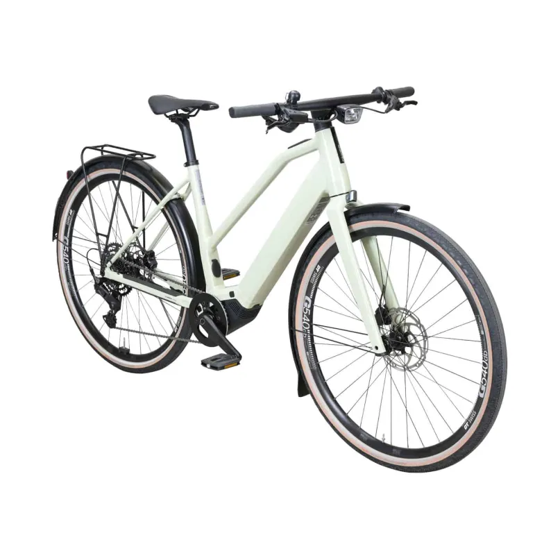 Upstreet SL 3.10 E-Bike City Bike Trapez 28" grün