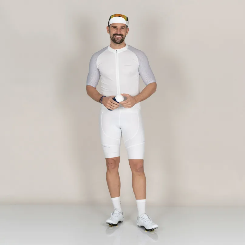Velovibe Full Zip Radtrikot kurzarm Herren