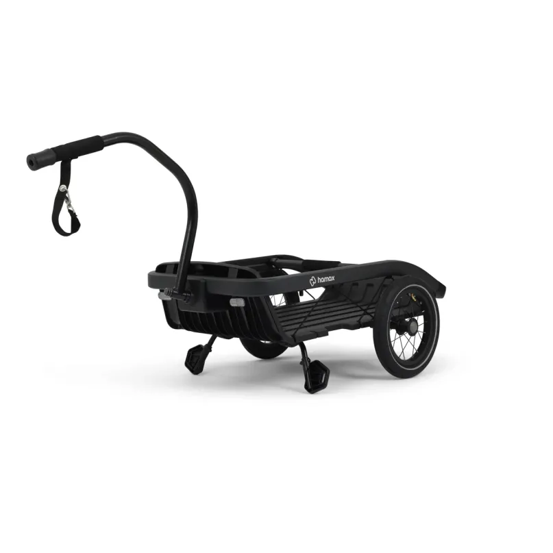 Venture Cargo Fahrradanhänger Transport schwarz